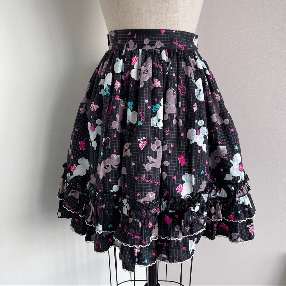 Metamorphose rare poodle skirt black